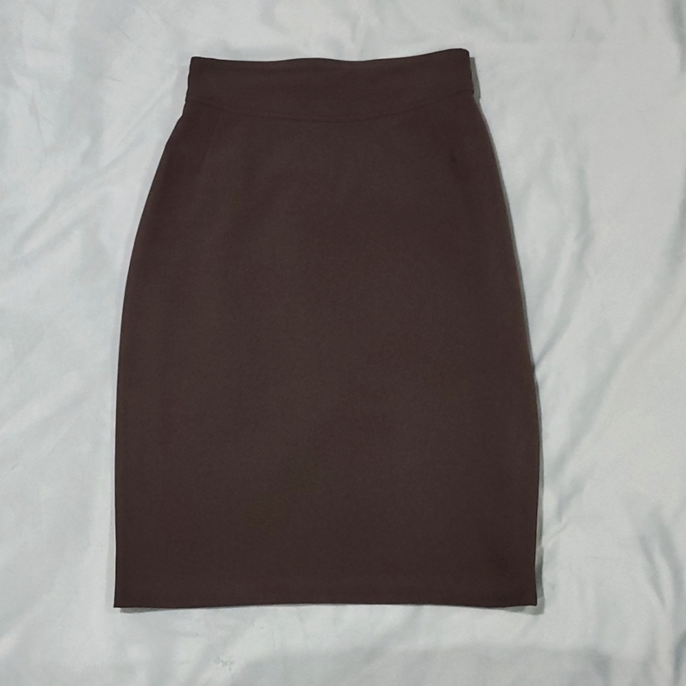 Tahari Brown Pencil Skirt Size 2